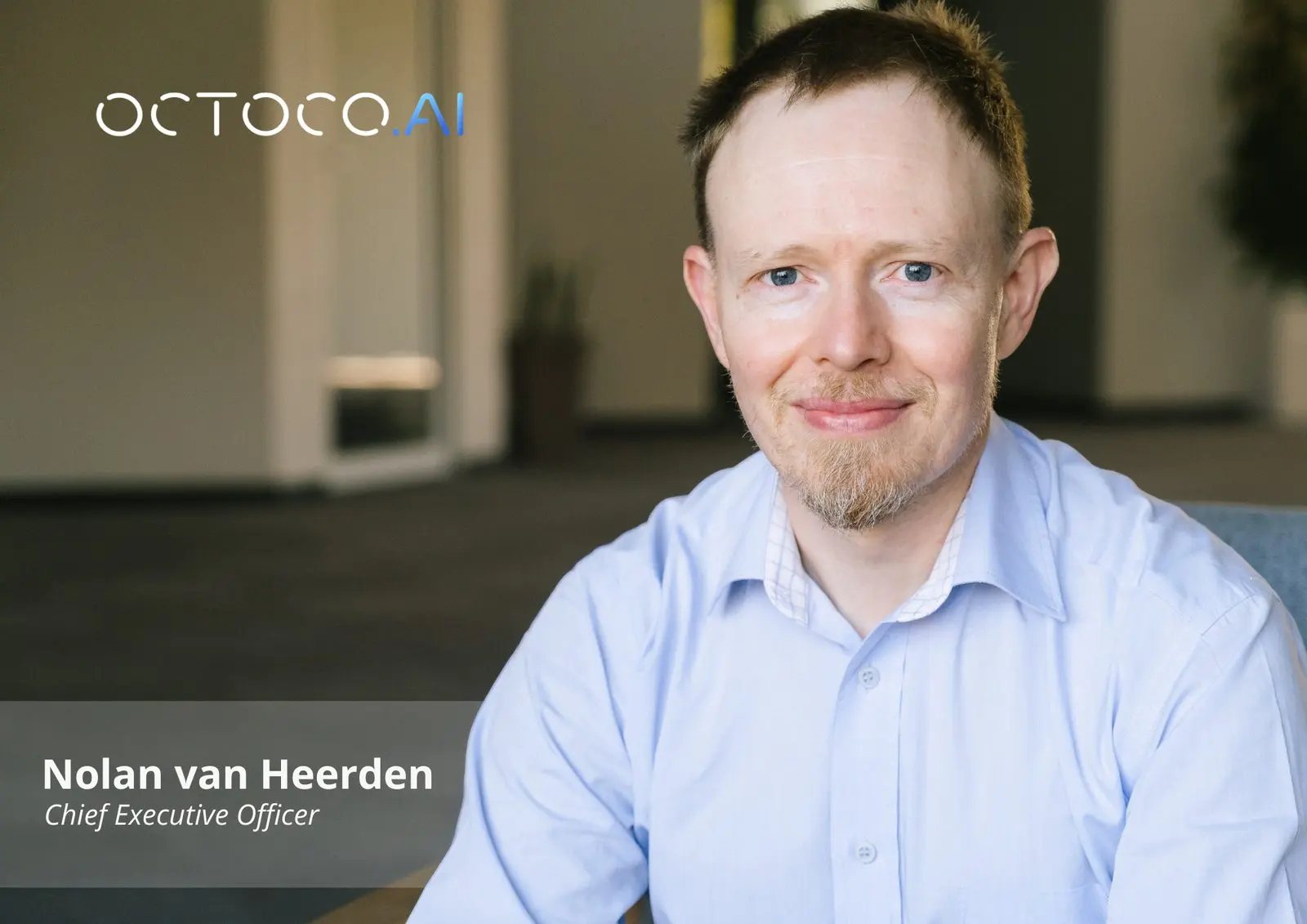 Nolan van Heerden, Chief Executive Officer of Octoco AI, photographed in an office